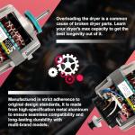 279827 Dryer Motor for Whirlpool Kenmore Replacement