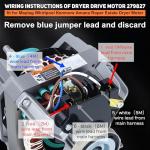 279827 Dryer Drive Motor for Whirlpool & Maytag