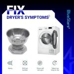 BlueStars Dryer Motor Pulley 8066184 for Whirlpool