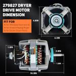 279827 Dryer Drive Motor for Whirlpool & Maytag