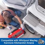 Dryer Motor Pulley 29 Compatible with Whirlpool