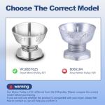 W10837625 Dryer Motor Pulley for Whirlpool & Kenmore