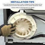 FreeCat Dryer Blower Wheel for Kenmore & Whirlpool