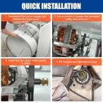 Maytag Dryer Motor Pulley Nut 2200376