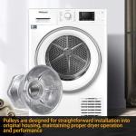 2-Pack Dryer Motor Pulley Replacement for Whirlpool