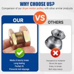 Maytag Dryer Motor Pulley Nut 2200376