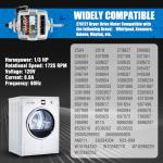 Upgraded Dryer Drive Motor with Pulley for Whirlpool
