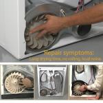 Dryer Blower Wheel for Kenmore & Whirlpool