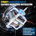 Upgraded Dryer Drive Motor with Pulley for Whirlpool