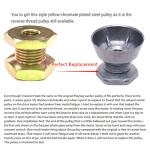 Dryer Motor Pulley Left Hand Thread for Maytag