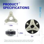 BlueStars Motor Coupling Kit for Kenmore Whirlpool Washers