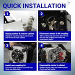 BlueStars Motor Coupling Kit for Kenmore Whirlpool Washers