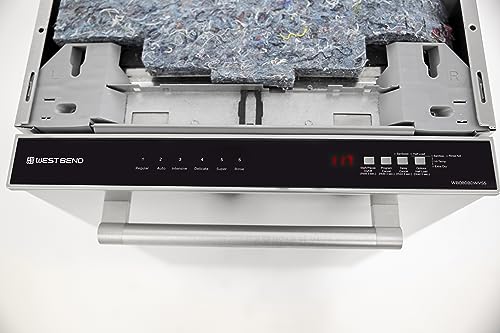 West Bend 45.7 cm Built-In Dishwasher with LED Display