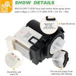 LG and Kenmore Washer Drain Pump Motor 4681EA2001T