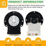 LG and Kenmore Washer Drain Pump Motor 4681EA2001T