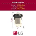 LG 4681EA2001T OEM Drain Pump Assembly