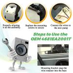 LG and Kenmore Washer Drain Pump Motor 4681EA2001T