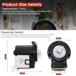 Washer Drain Pump Motor for LG and Kenmore