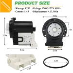 4681EA2001T Washer Drain Pump Motor for LG/Kenmore