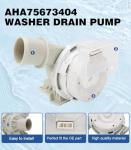 USTAR AHA75673404 Washer Drain Pump for LG