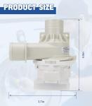 USTAR AHA75673404 Washer Drain Pump for LG