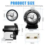 LG Kenmore Washer Drain Pump Motor ZYTTOO 4681EA2001T