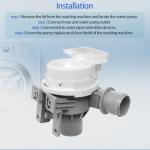 LG Washer Drain Pump for WT7400CW and More