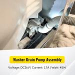 LG Washer Drain Pump Assembly - 2025 Upgrade