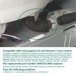 LG Washer Tub to Pump Drain Hose Assembly