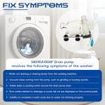 LG Washer Drain Pump Assembly 5859EA1004P