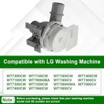LG Washer Drain Pump Assembly AHA75673404 Replacement