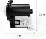 Washer Water Drain Pump Motor for Kenmore, LG