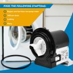 10-Pack Washer Drain Pump Motor for LG Kenmore