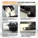 LG Washer Water Drain Pump 4681EA2001T