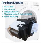 LG & Kenmore Washer Drain Pump Motor 4681EA2001T