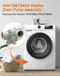 LG Washer Drain Pump Assembly AHA75673404