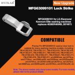 Washer Door Lock Strike for LG/Kenmore Models