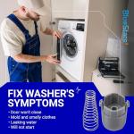 BlueStars AGM73610701 Washer Door Plunger Replacement