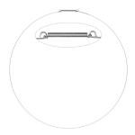 LG Washer Door Gasket Clamp Assembly 4861ER2001D