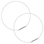 LG and Kenmore Washer Door Boot Spring Clamps 2-Pack