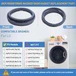 LG WM3400CW Washer Door Gasket Seal Replacement