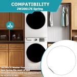 LG and Kenmore Washer Door Boot Spring Clamps 2-Pack