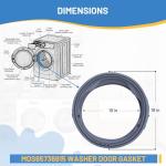 LG WM3400CW Washer Door Gasket Seal Replacement
