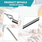 LG and Kenmore Washer Door Boot Spring Clamps 2-Pack