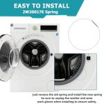 LG and Kenmore Washer Door Boot Spring Clamps 2-Pack