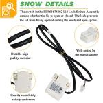 Washer Lid Lock Switch for L-G and Kenmore