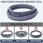 LG Washer Door Seal Gasket Compatible WM3570HVA WM3470HVA