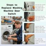 Washer Door Lock Switch for LG & Kenmore