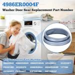 Washer Door Gasket Seal for LG and Kenmore