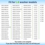 LG and Kenmore Washer Door Lock Latch